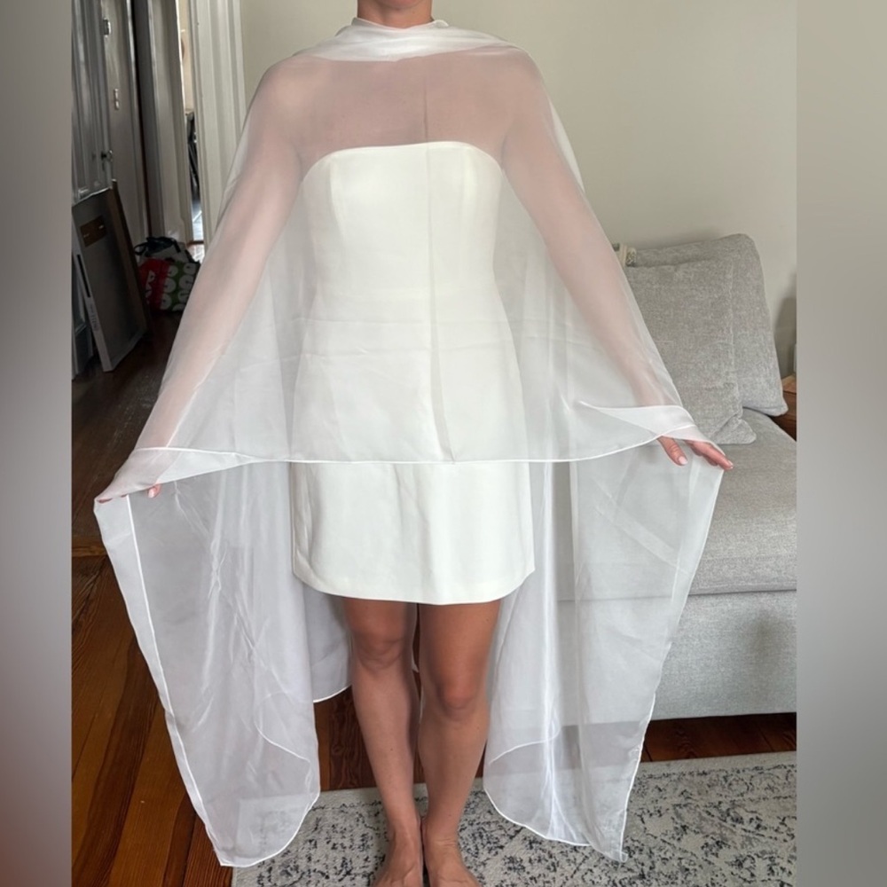 Favorite daughter Ivory Strapless Dress NWT